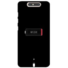Чехлы для любимой на ЗТЕ Блейд В8 (VPrint) (Love battery)