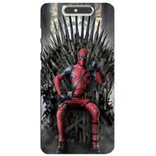 Чехлы Фильмы для ЗТЕ Блейд В8 (VPrint) – Дэдпул на троне