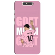 Чехлы Лео Месси в Майами на ZTE Blade V8 – GOAT MESSI