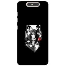 Чехлы на тему: Итачи Учиха для ZTE Blade V8 (AlphaPrint) – коллаж Итачи