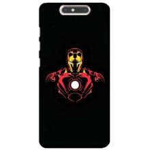 Чехлы с героями Марвел ZTE Blade V8 (VPrint) – Человек железный