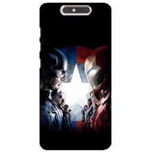 Чехлы с героями Марвел ZTE Blade V8 (VPrint) – Марвел стайл