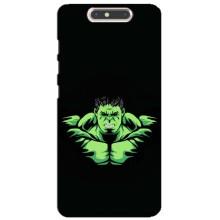 Чехлы с героями Марвел ZTE Blade V8 (VPrint) – Зелёный Халк