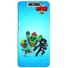 Чехлы Brawl Stars для ZTE Blade V8 (AlphaPrint) – Тріо героїв