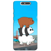 Чехлы с Пандами на ZTE Blade V8 (Друзья)