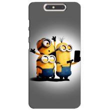 Чехол для Ребёнка на ЗТЕ Блейд В8 (VPrint) – Три миньона
