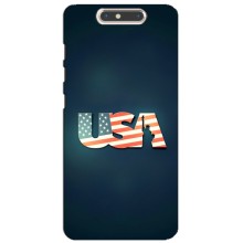 Чехол Флаг USA для ZTE Blade V8 – USA