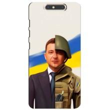 Чехол для ZTE Blade V8 (AlphaPrint - с принтом Зеленского) – Зеленский солдат