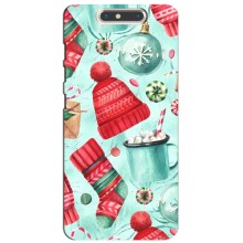 Чехол Санта Клаус для ZTE Blade V8 (Одежда)
