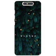 Новогодние, Праздничные Чехлы для ZTE Blade V8 - 2024 год (Winter)