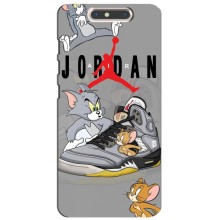 Силиконовый Чехол Nike Air Jordan на ЗТЕ Блейд В8 – Air Jordan