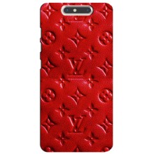 Текстурний Чохол Louis Vuitton для ЗТЕ Блейд В8 (Червоний ЛВ)