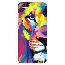 Чехол с картинкой на ZTE Blade V9 (Яркий Лев)