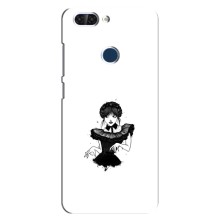 Чехлы Венсдей на ZTE Blade V9 Уэнсдей (AlphaPrint) (танец Уэнздей)