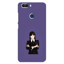 Чехлы Венсдей на ZTE Blade V9 Уэнсдей (AlphaPrint) (Уэнздей в черном)