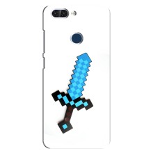 Чехлы для ZTE Blade V9 (Персонажи Майн Крафт) (Меч)