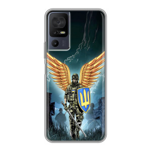Чехол с украинским воином на ZTE Nubia A75
