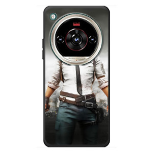 Силиконовый чехол с картинкой "Герой Pubg" на ZTE Nubia Focus 2 Ultra (Пабг)