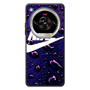 Чехол с логотипом Найк на ZTE Nubia Focus 2 Ultra – Найк на фиолетовом