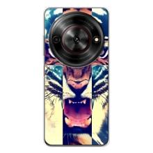 Чохли з зображенням різних тварин на ZTE Nubia Focus 5G (Яскравий Тигр)