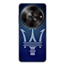 Чехлы с тематикой "Крутые машины" на ZTE Nubia Focus 5G (Лого Maserati)