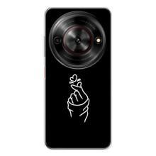 Чехлы (Знак сердечка) на ZTE Nubia Focus 5G – Знак Сердечка