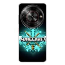 Чехол майнкрафт для ZTE Nubia Focus 5G – MineCraft 2