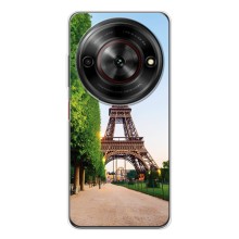 Чехол Эйфелева Башня для ZTE Nubia Focus 5G - (AlphaPrint) (Дорога в Париж)