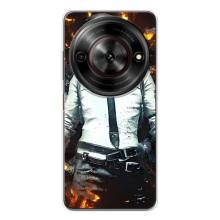 Чохол з картинкою "Герой Pubg" на ZTE Nubia Focus 5G (Man Пубг)