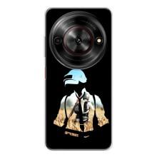 Чохол з картинкою "Герой Pubg" на ZTE Nubia Focus 5G (Пубг мен)