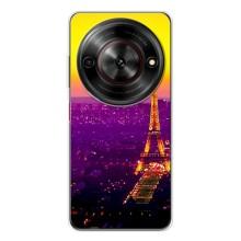 Чехол с Эйфелевой башней на ZTE Nubia Focus 5G – Яркая башня