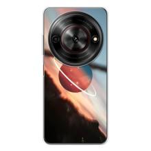 Чохол (ТПУ) з планетами на ZTE Nubia Focus 5G – Сатурн