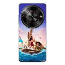 Чехол с мультфильмом Моана ZTE Nubia Focus 5G (Моана и Мауи)
