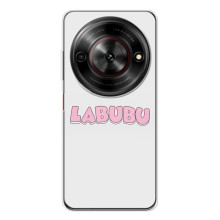 Чохол з Лабубу на ZTE Nubia Focus 5G – Лого Лабубу