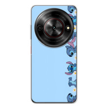 Чохол з принтом Стіч на ZTE Nubia Focus 5G – Стіч фон