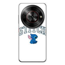 Чохол з принтом Стіч на ZTE Nubia Focus 5G – Стіч лого