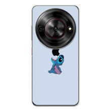 Чохол з принтом Стіч на ZTE Nubia Focus 5G – Stitch apple