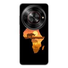 Летний Чехол на ZTE Nubia Focus 5G – Карта