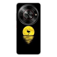 Летний Чехол на ZTE Nubia Focus 5G – Желтый Закат