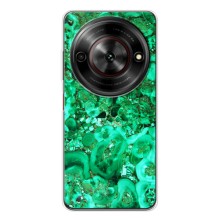 Мраморный чехол на ZTE Nubia Focus 5G (VPrint) (Салатный Мрамор)