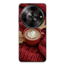 Чохол з унікальним дизайном 'Осінь з кавою' для ZTE Nubia Focus 5G – Кава на ковдрі