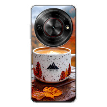 Чохол з унікальним дизайном 'Осінь з кавою' для ZTE Nubia Focus 5G – Кава на природі