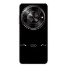 Силиконовый бампер с картинкой машины на ZTE Nubia Focus 5G – Силует Audi
