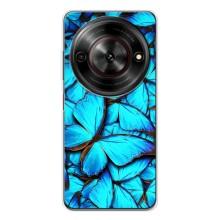 Силіконовий бампер з картинкою звірів для ZTE Nubia Focus 5G (Крила метеликів)