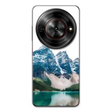 Силиконовый чехол с КАРТИНКАМИ лето для ZTE Nubia Focus 5G (AlphaPrint) (Гори)