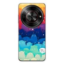 Силиконовый чехол с котиком для ZTE Nubia Focus 5G – Mew