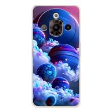 Чехлы КОСМОС для ZTE Nubia Focus Pro – Синие планеты