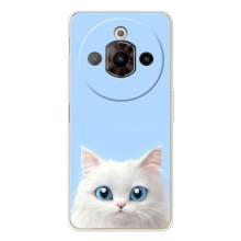 Чехол на тематику: Коты для ZTE Nubia Focus Pro (Белый кот)