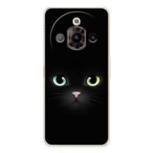 Чехол на тематику: Коты для ZTE Nubia Focus Pro (Черный Котик)