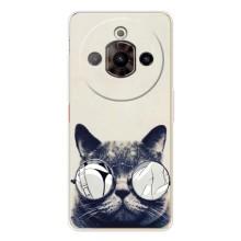 Чехол на тематику: Коты для ZTE Nubia Focus Pro (Модный кот)
